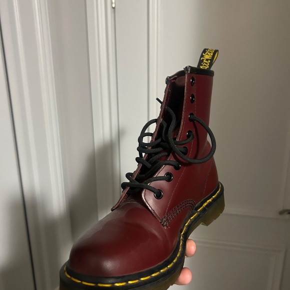 Dr. Martens Cherry Boots - Picture 5 of 5